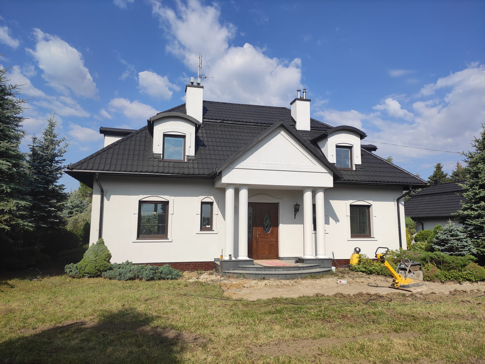 Dach przed malowaniem - TakeT Rzeszów